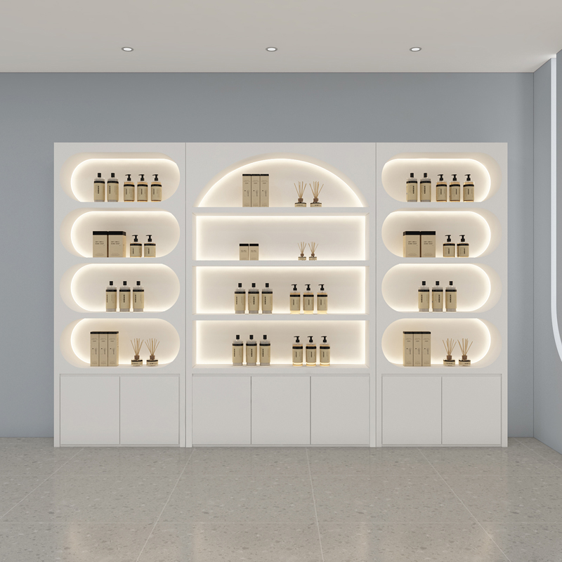 郑氏简约现代纤维板整装展示柜