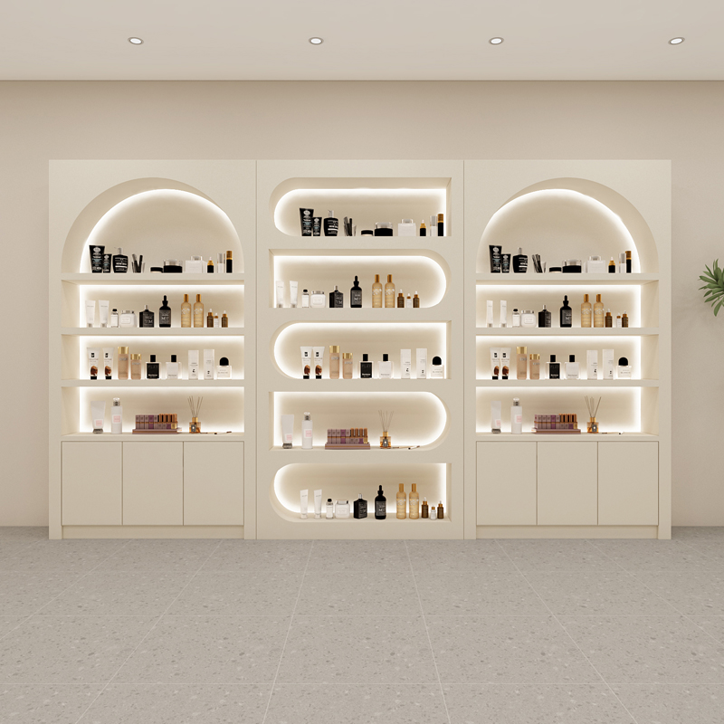 郑氏简约现代纤维板整装展示柜