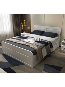 1.5米收纳床储物床省空间 现代简约卧室欧式榻榻米床多功能板式床
