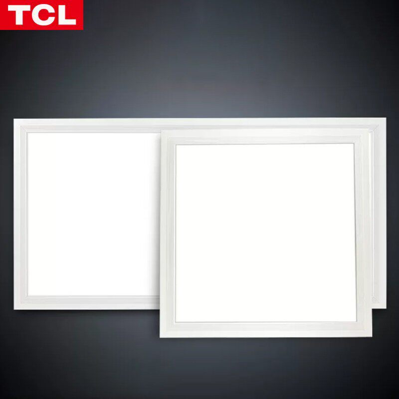 TCL嵌入式吸顶灯led集成吊顶灯平板面板灯厨房浴室灯方形300x300x