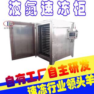 鲜肉柜式 液氮小型速冻设备 速冻设备 肉制品液氮速冻柜