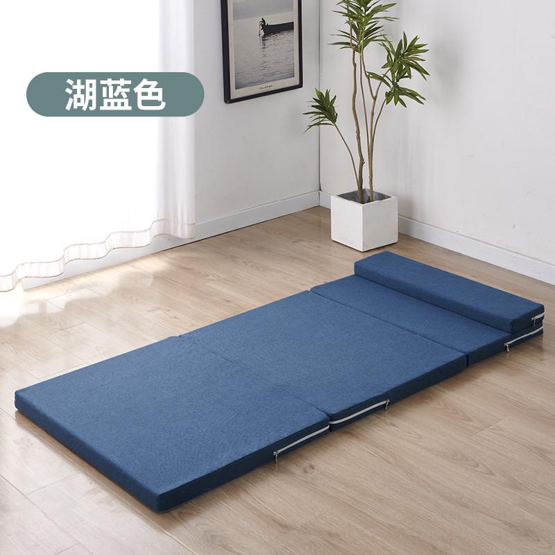 防潮地铺睡垫折叠床垫午休海绵垫榻榻米办公室学生午睡打地铺
