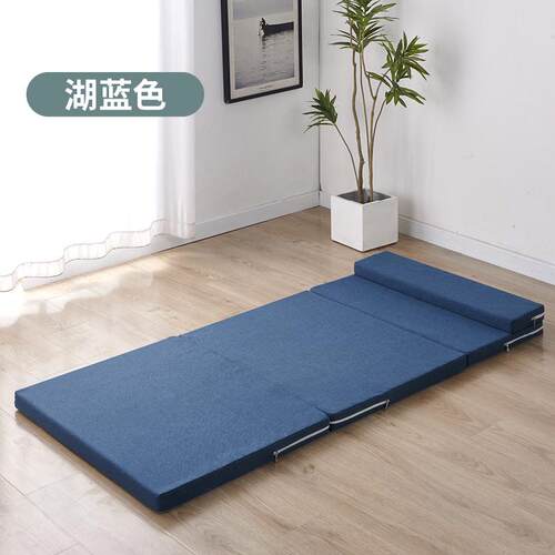 防潮地铺睡垫折叠床垫午休海绵垫榻榻米办公室学生午睡打地铺