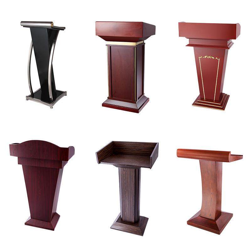 讲台桌实木演讲台发言台小型咨客台司仪主持台会议室接待台迎宾台,商业/办公家具,演讲台/演讲桌,淘宝优惠券,粉丝福利购,淘宝优惠卷