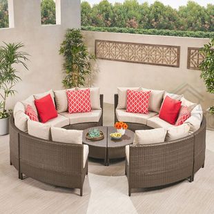 户外沙发庭院防水防晒藤椅乡村北欧室外别墅花园民宿度假村藤编