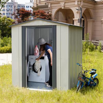 户外花园储物工具房室外杂物间楼顶可拆卸移动房子组装简易临时房
