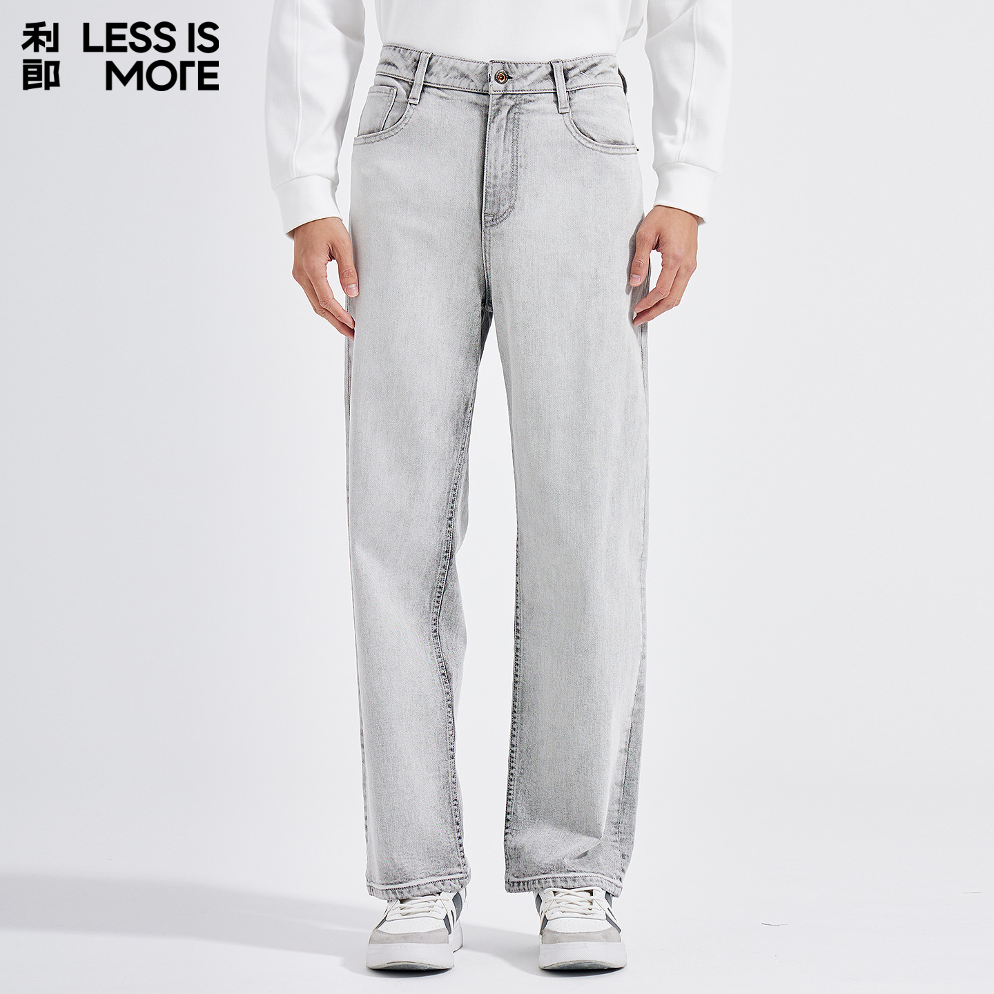【商场同款】利郎奥莱牛仔裤2025青年商务秋季新款弹力通勤裤子男