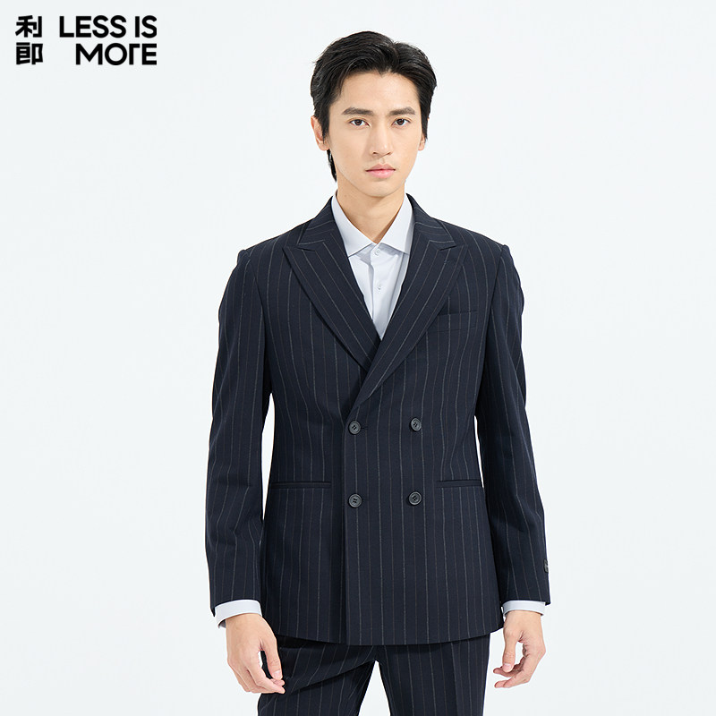 【商场同款】利郎奥莱西服套装2026春季新款两件套时尚修身西装男