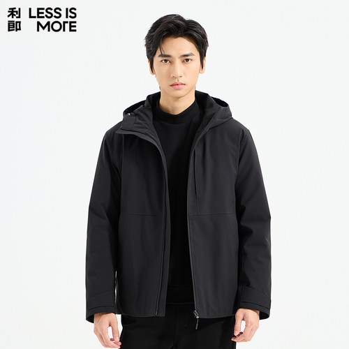 【商场同款】利郎奥莱羽绒服2025青年商务冬季新款保暖抗寒外套男