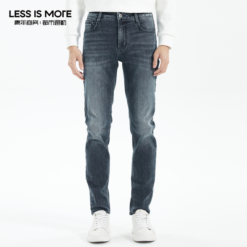 【商场同款】利郎奥莱牛仔裤2025冬季新款时尚百搭裤子男Q3DNZ201