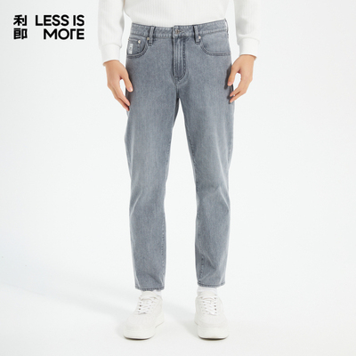 【修饰腿型】利郎奥莱牛仔裤男2025夏季新款透气通勤裤子Q5XNZ008