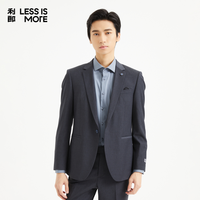 【活力吸睛】利郎奥莱西服男2025秋季新款休闲西装两件套Q4QXF19