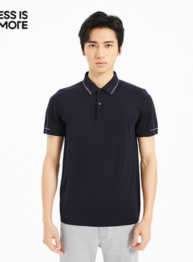 【桑蚕丝针织】利郎奥莱短袖POLO衫男2025夏新款休闲短tQ5XTX522