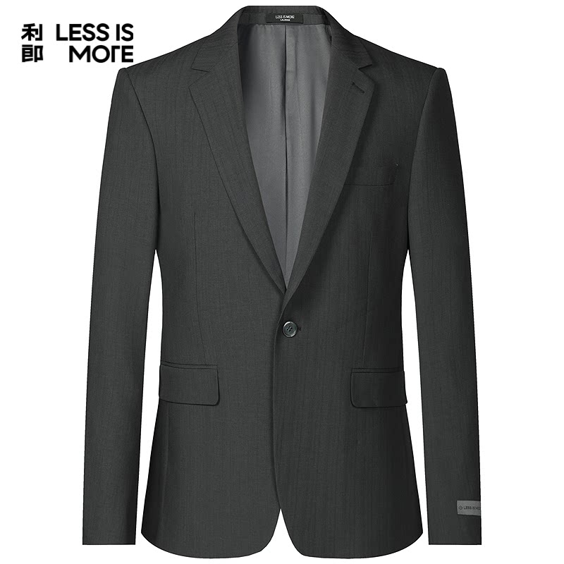 利郎LESSISMORE青年商务西服