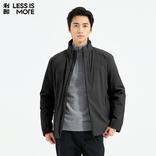 【商羽鲜绒】利郎奥莱羽绒服2025冬季新款时尚休闲保暖抗寒外套男