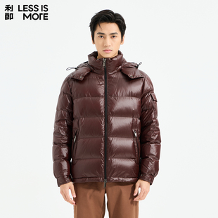 【商羽鲜绒】利郎奥莱羽绒服2025冬季新款时尚休闲保暖抗寒外套男