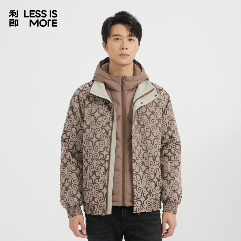 【商场同款】利郎奥莱羽绒服2025冬季新款保暖抗寒外套男Q4DRF006