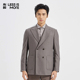 羊毛锦纶棉涤混纺 西装 利郎奥莱单西男2026春季 时尚 外套男 新款
