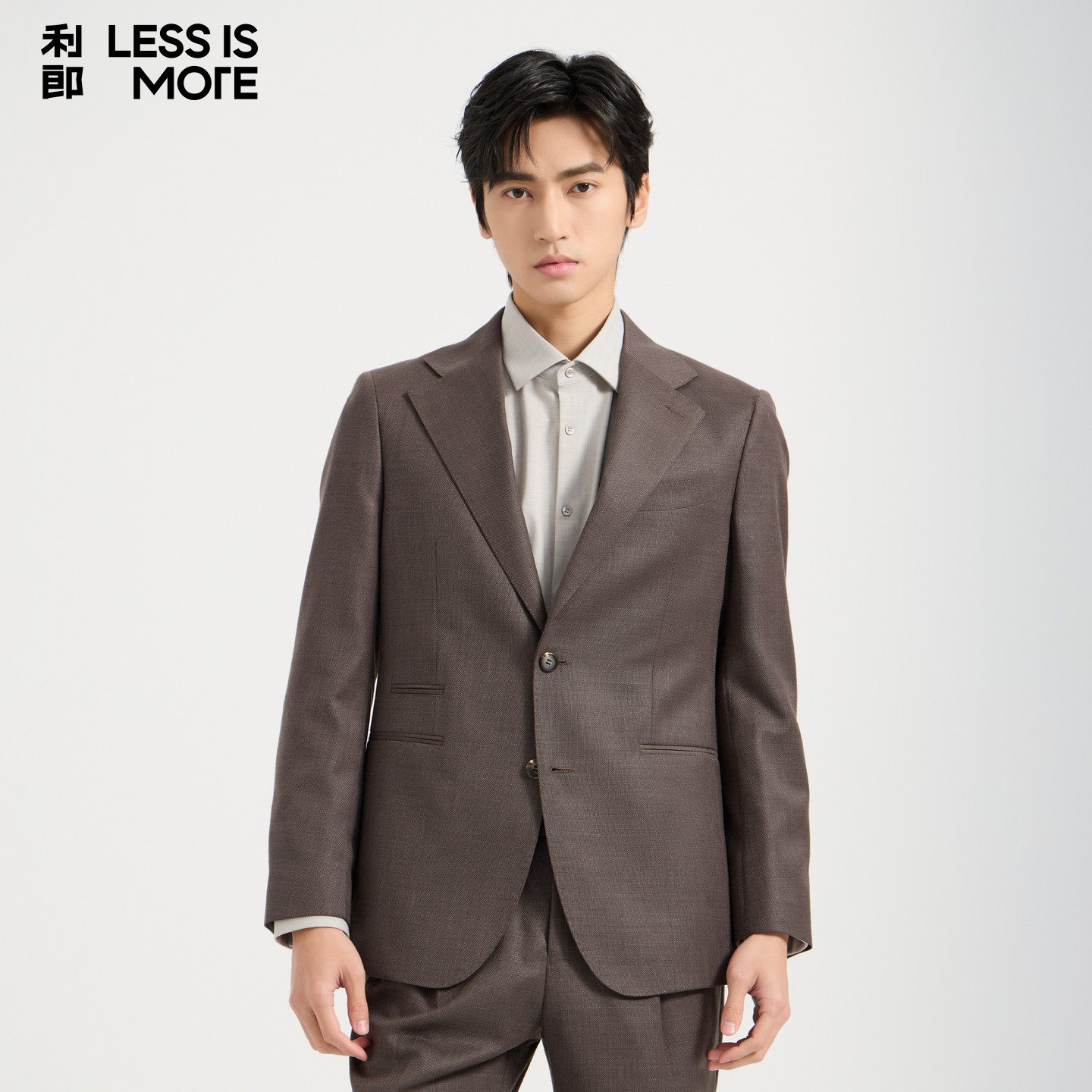 【商场同款】利郎奥莱西服套装2026秋季新款三件套时尚修身西装男