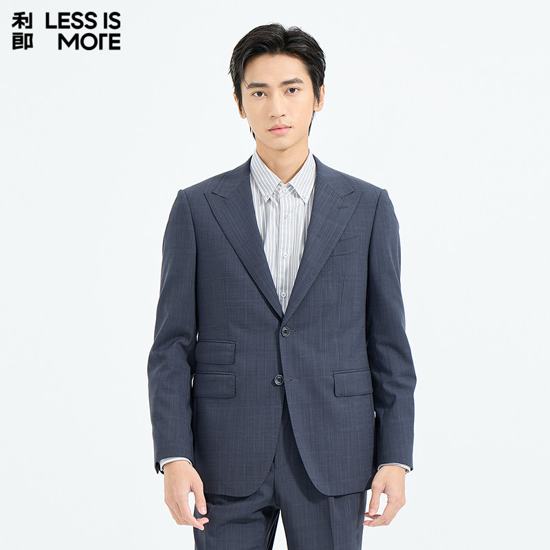 【商场同款】利郎奥莱西服套装2026春季新款两件套时尚修身西装男