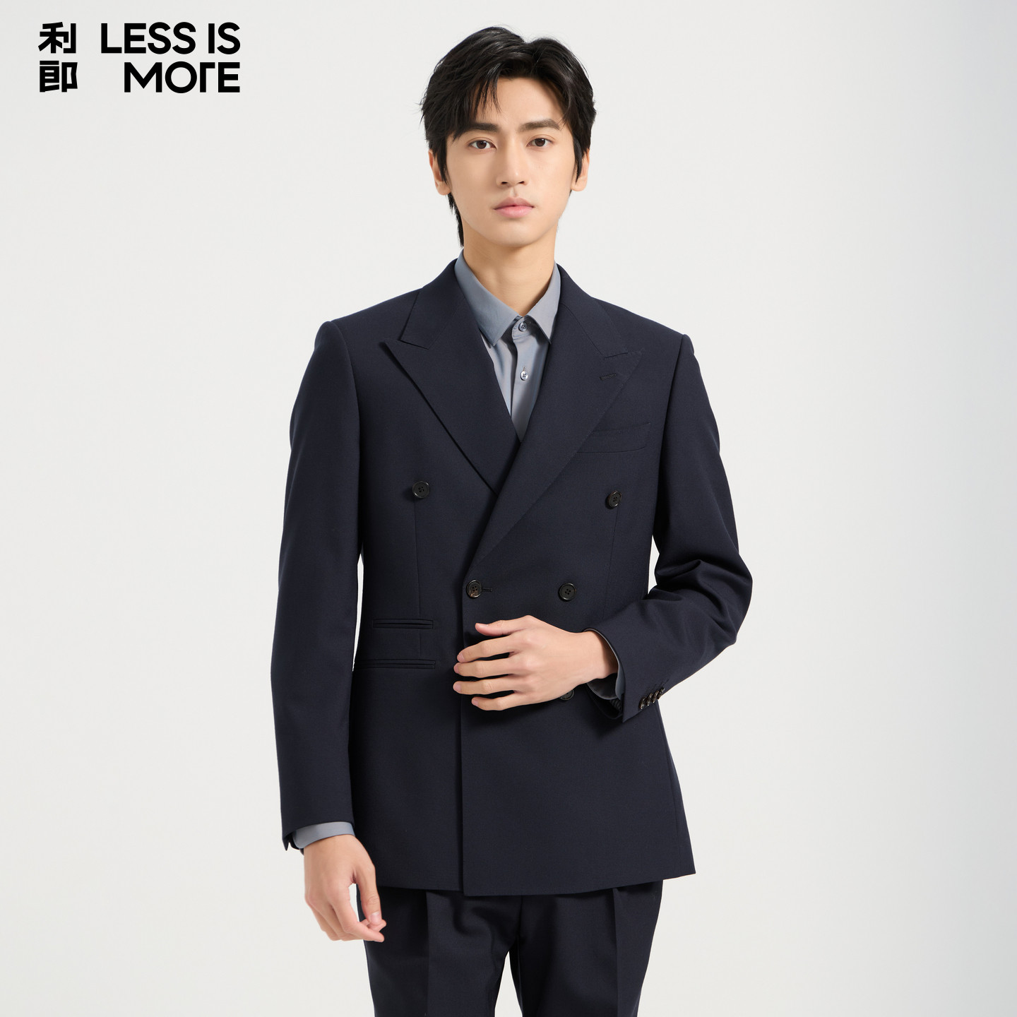 【商场同款】利郎奥莱西服套装2026秋季新款两件套时尚修身西装男