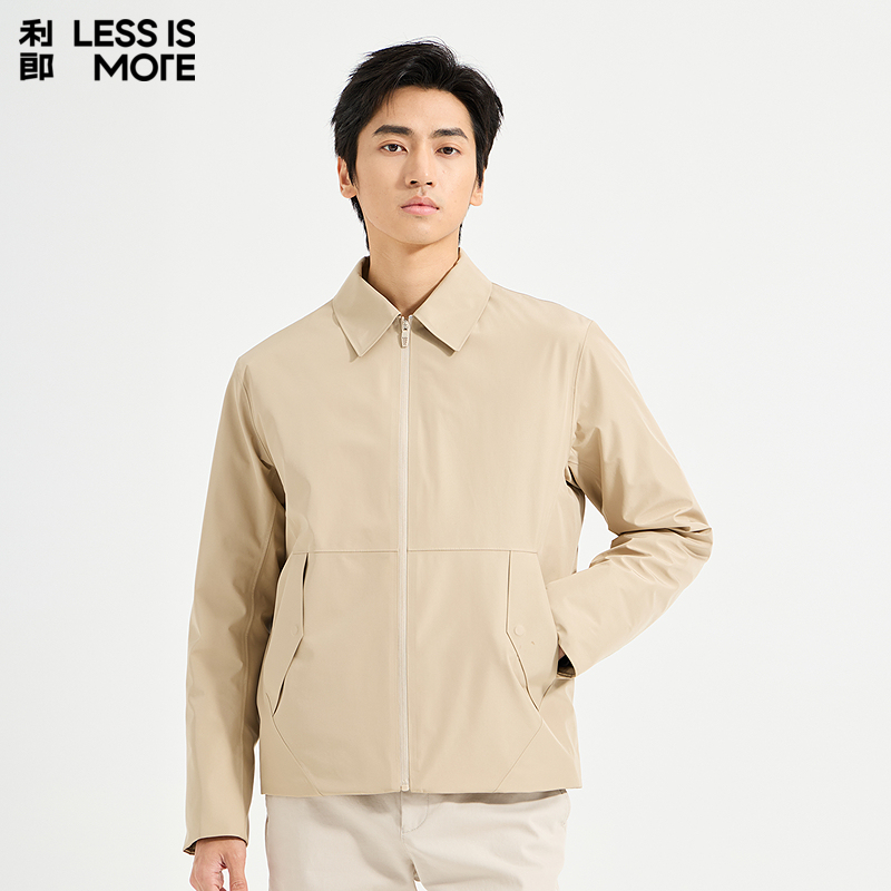 【商场同款】利郎奥莱羽绒服2025冬季新款保暖抗寒外套男Q5DBR601
