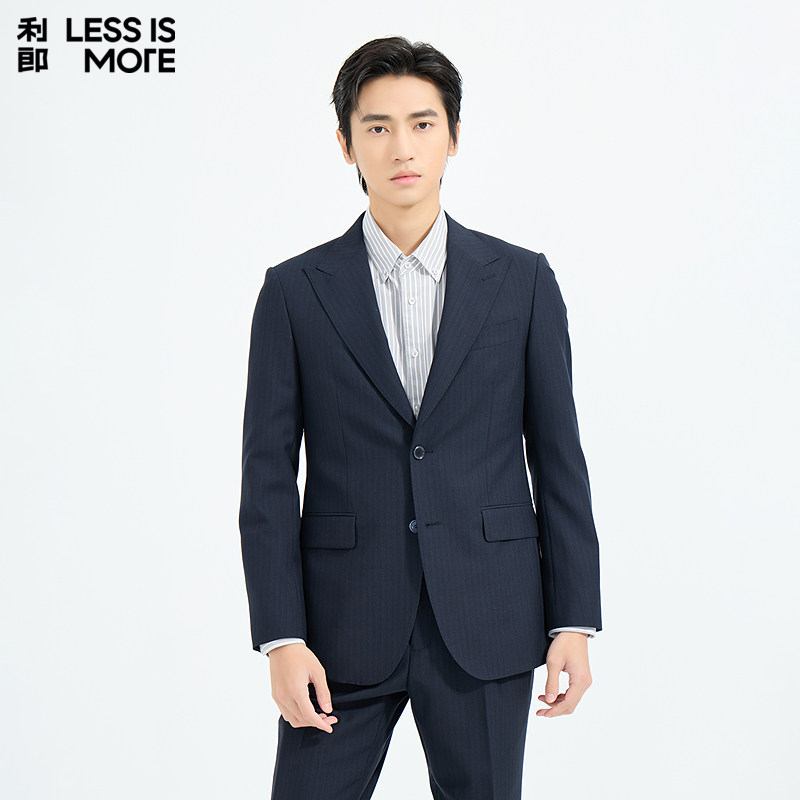 【商场同款】利郎奥莱西服套装2026春季新款两件套时尚修身西装男