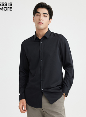 【柔软亲肤】利郎奥莱长袖衬衫2026春季新款商务休闲衬衣A4CZC001