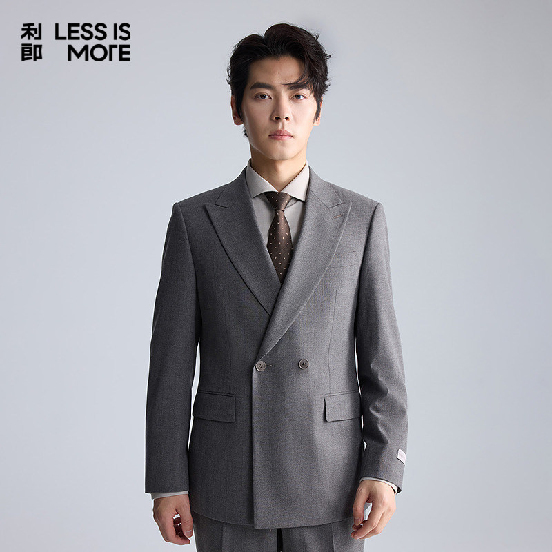 利郎LESSISMORE青年商务西服