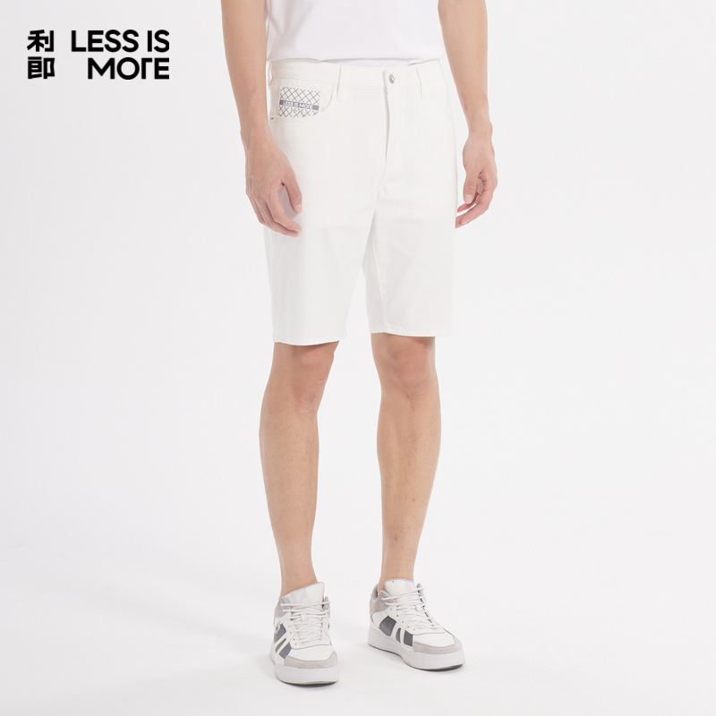 【商场同款】利郎青年商务短裤男2025夏季新款时尚五分裤Q4XST102