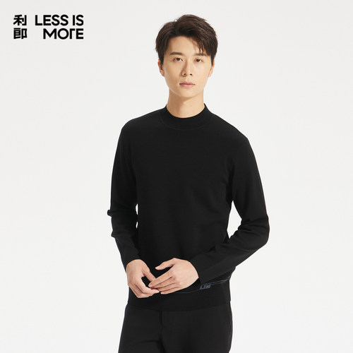 【商场同款】利郎奥莱毛衣2025冬季新款时尚保暖针织毛衫Q4DMS007