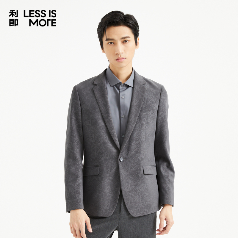 【工整立体】利郎奥莱西服男2025秋季商务休闲西装外套Q4QDX15