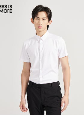 【商场同款】利郎奥莱短袖衬衫男2025夏新款休闲衬衣男Q4XZC001