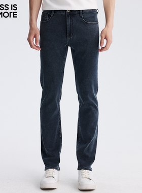 【Q暖单宁】利郎奥莱牛仔裤2025冬季新款弹力时尚百搭通勤裤子男