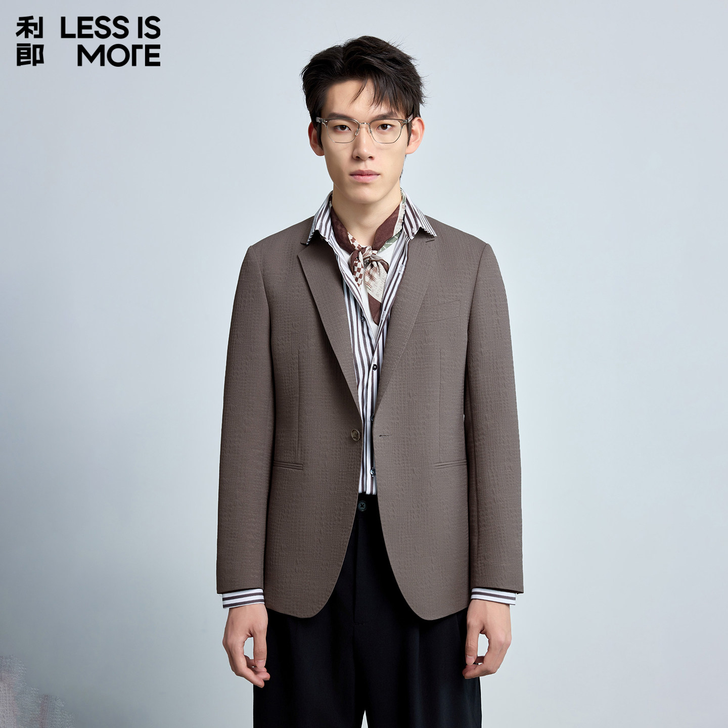 【微皱肌理】利郎奥莱单西2026春季新款时尚休闲百搭西装男士外套