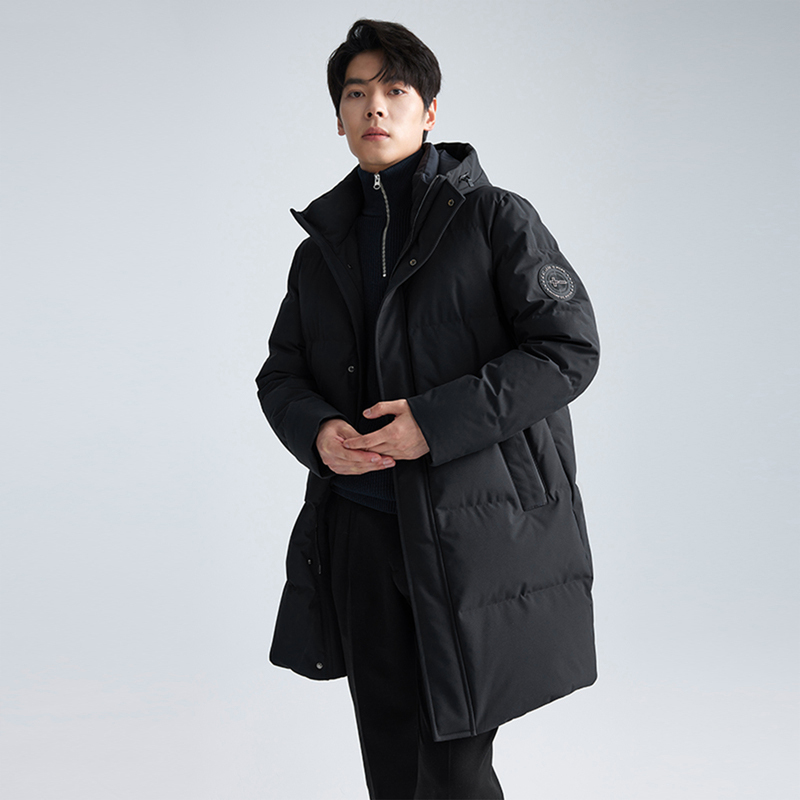 利郎LESSISMORE青年商务羽绒服