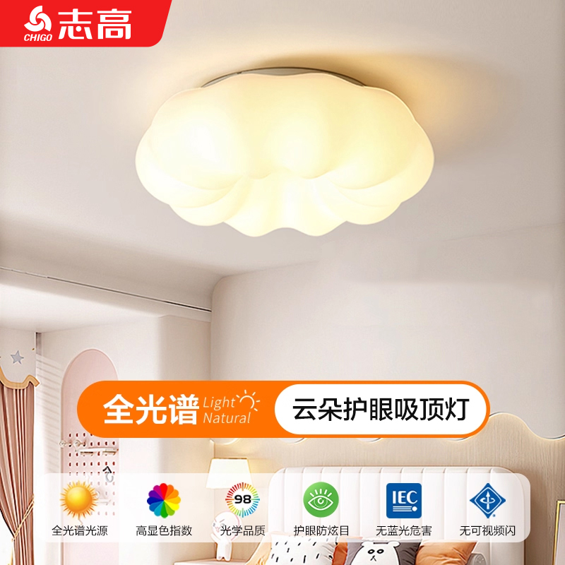 志高2024网红浪漫卧室房间吸顶灯