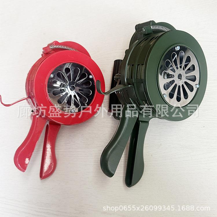 便携式手摇报警器 手摇警报器 防汛预警设备 铝合金声音响亮