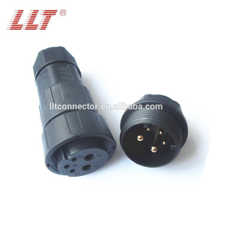 供应现货LLT-M29-2P+3P防水连接器 电流+信号防水接头 UL/CE认证