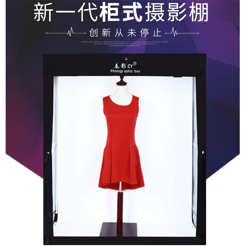 厂家供应 140CM摄影棚套装 LED摄影灯柜式套装120*50*140CM
