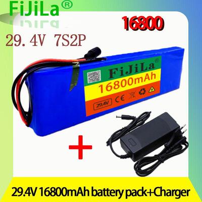 7S2P 18650 锂离子电池组 24V16800mAh 电动自行车助力车平衡车