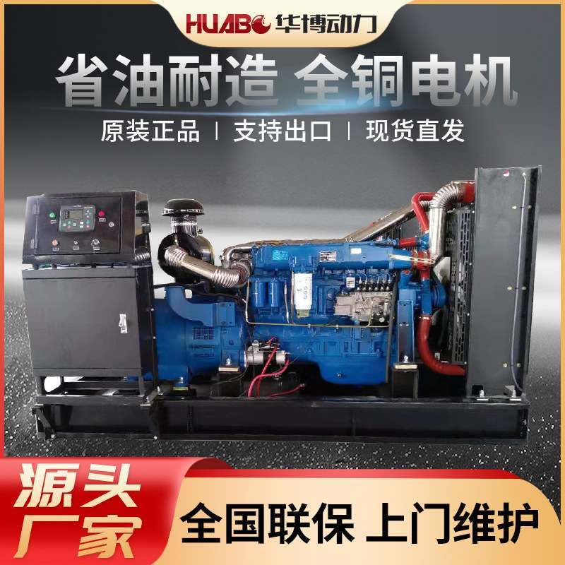 潍柴斯太尔柴油发电机组 250kw自启动柴油发电机配全铜无刷电机
