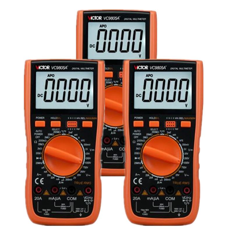 VC9805A+ 数字万用表 电容电感多用表 胜利万用表价格优惠