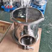 高斯磁棒过滤器 湿法式 不锈钢304管道磁性过滤器 管道过滤设备