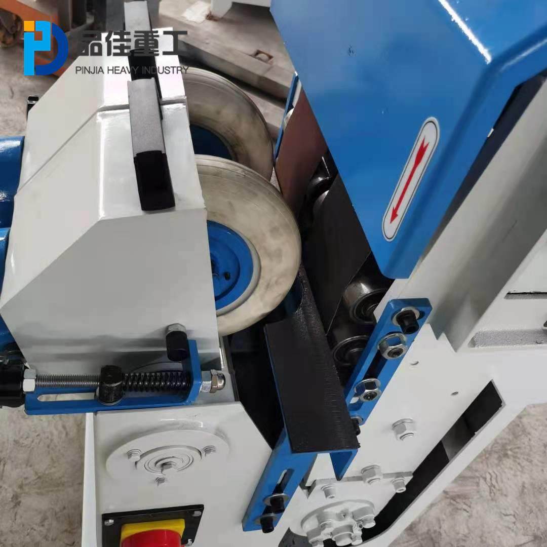 MM2012单双砂带圆棒砂光机圆木棒表面打磨机拖把杆表面去毛刺机