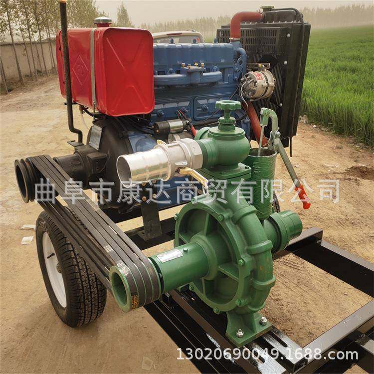 高山送水压力大高压泵4缸柴油机带动多级泵青岛丰燕300型号
