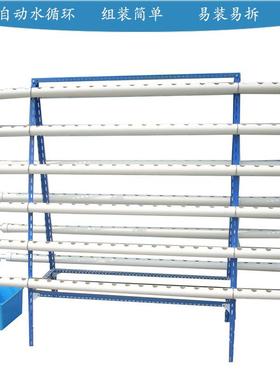 大棚A形种植架家庭阳台管道无土栽培种植机水培植物种菜花盆