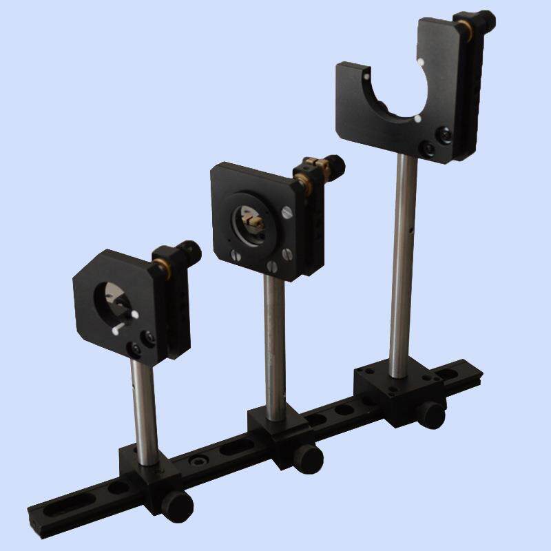 PG03光学滑轨燕尾座载物台直线平移导轨光具座滑块调节实验台