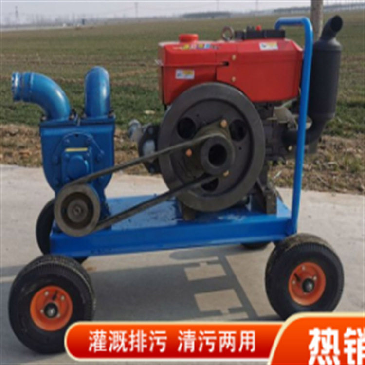 吸粪泵真空无堵塞吸污泵农村养殖场清理手推式吸粪泵抽粪泵