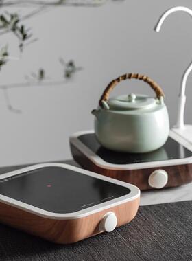 几度现代简约小金刚电陶茶炉电陶炉烧水壶玻璃茶壶煮茶器泡茶壶